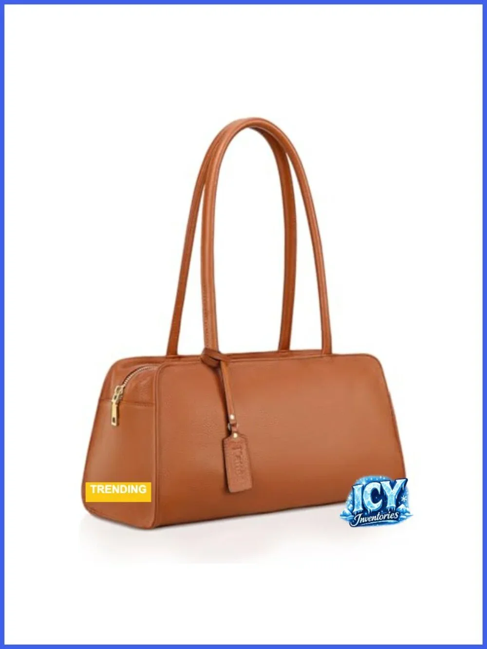 Vintage Tote Satchel Leather Shoulder Bag Women Handbag